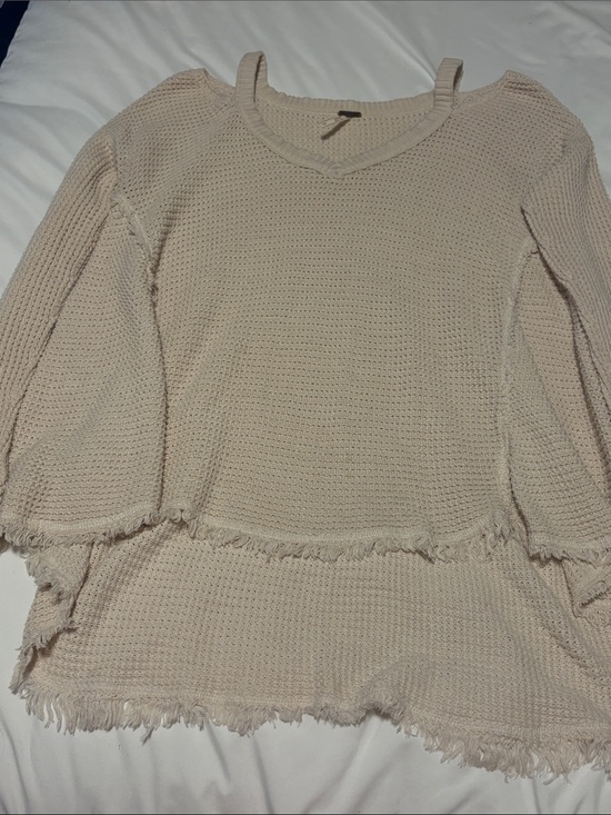 Free People Sweaters - Free People Cream Knit Sweater